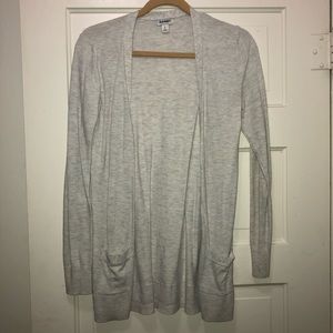Grey cardigan